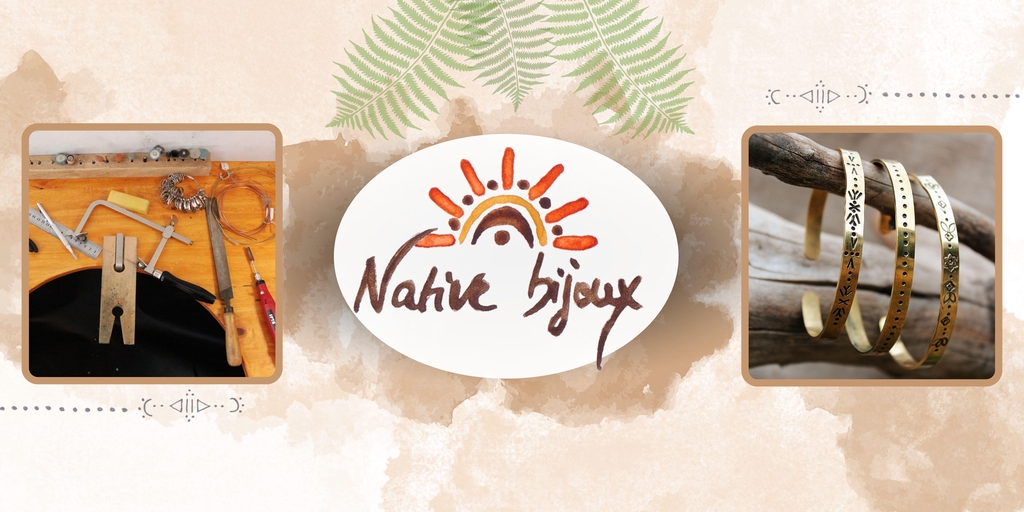 Bijouterie le mans Native bijoux bijou fantaisie ethnique médecine douce lithothérapie laiton cuivre