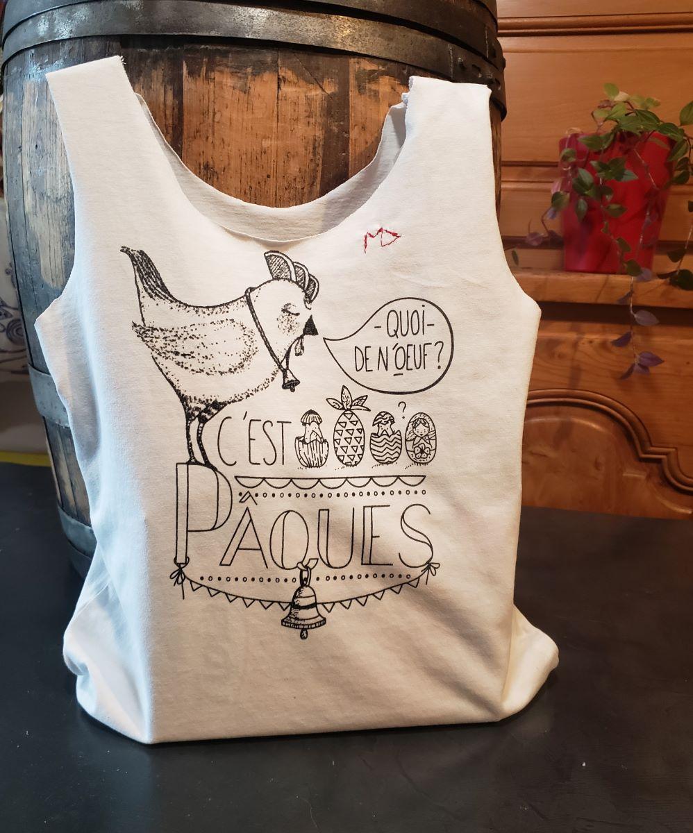 Sac T-shirt
Momo la Débrouille
Upcycling
Fait main