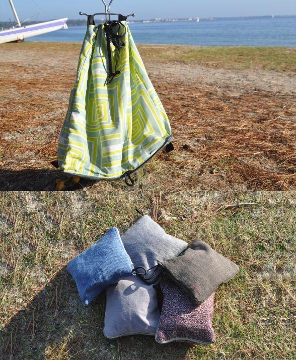 Sac à dos pliant écoresponsable – création textile upcyclée, pratique et durable, se replie pour un encombrement minimal. sac textile artisanal fait main, léger, compact et réutilisable, idéal pour le quotidien, les sorties ou les voyages. accessoire écologique, fonctionnel et zéro déchet - Momo la Débrouille
