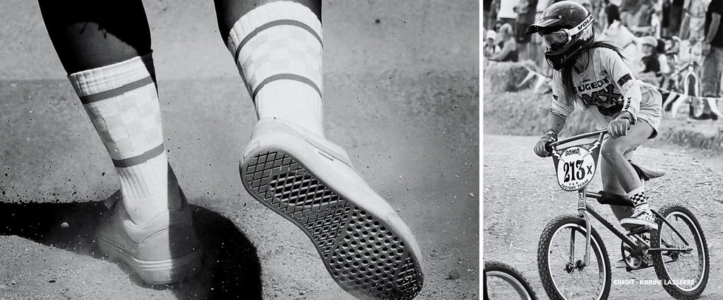 Chaussettes Skate Vélo et sports d'action fabriquées en France