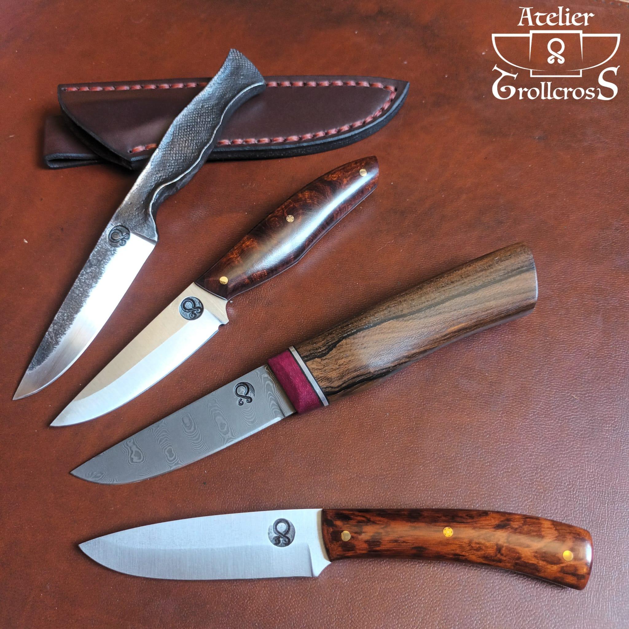 Des couteaux de atelier trollcross gwendal Coléno Demeulenaere 