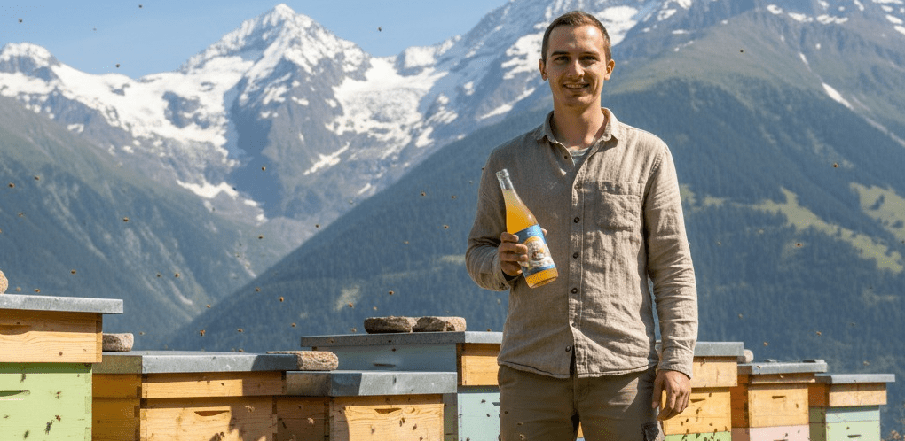 Melisalp' c'est des boissons bio à base de miel fermenté : Jun Kombucha bio et Hydromels secs pétillants, modernes. Hydromel Haute-Savoie. Kombucha Haute-Savoie