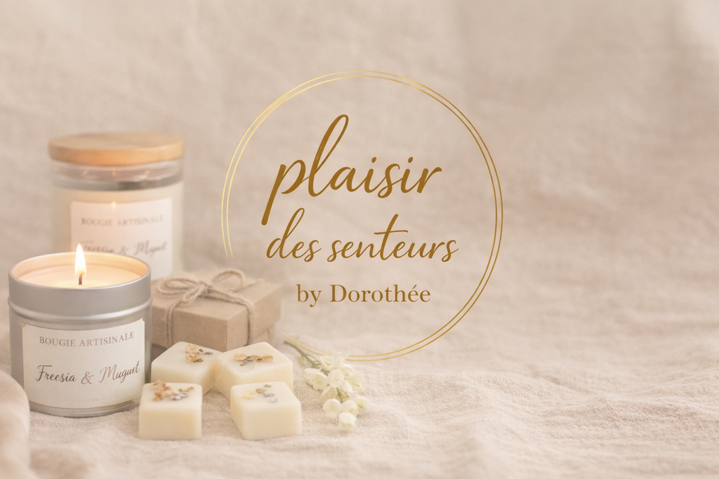 Bougies artisanales parfumées Plaisir des Senteurs