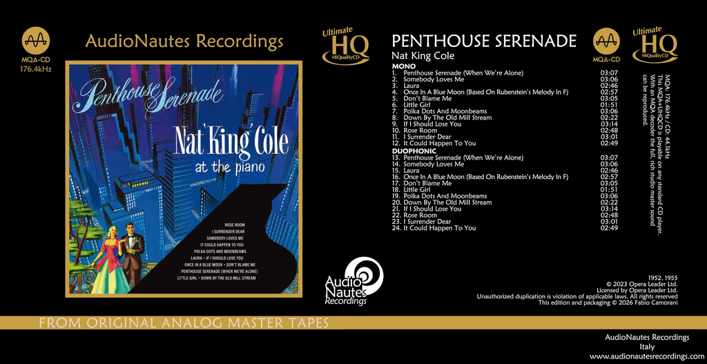Nat King Cole - Penthouse Serenade
