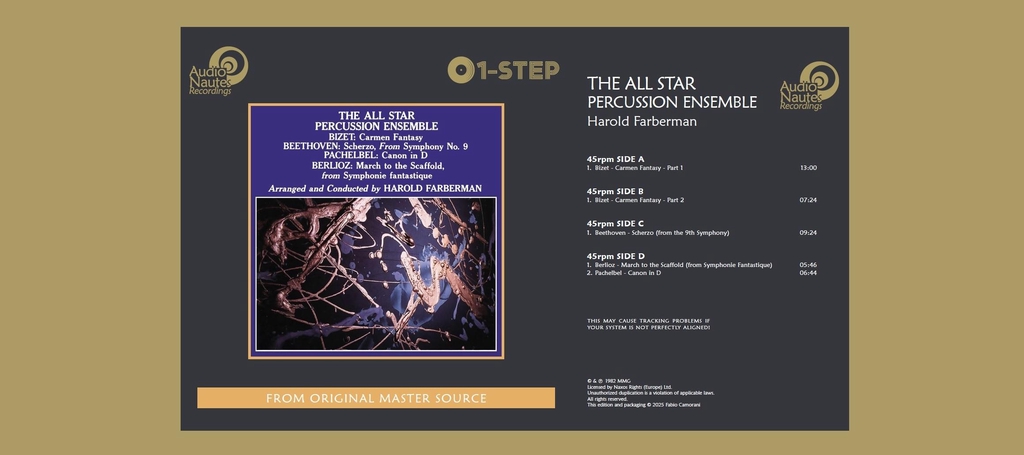 Harold Farberman - The All Star Percussion Ensemble
