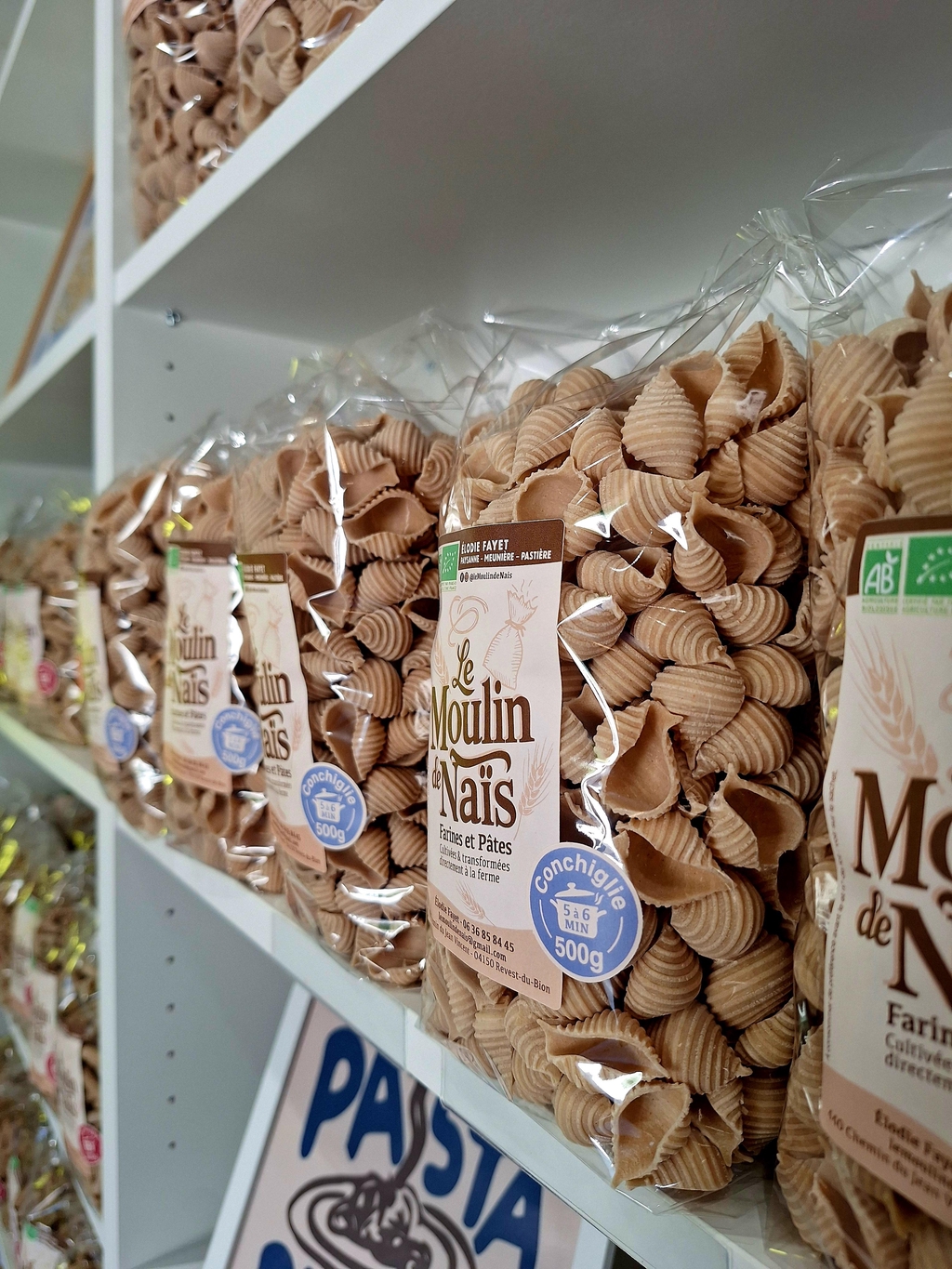 Pâtes et farines fermières Bio à Revest-du-Bion dans les Alpes-de-Haute-Provence