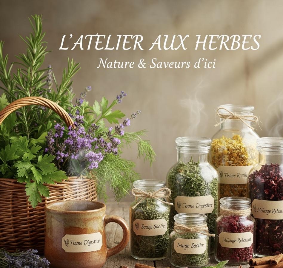 Plantes et herbes aromatiques pour Tisanes, infusions et cuisine
