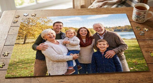 Fotopuzzle z vlastní fotky – Uchovejte si své nejkrásnější vzpomínky