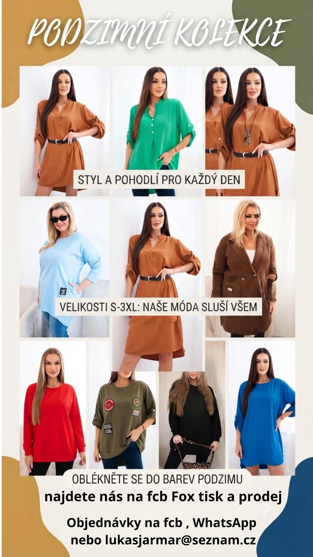 Prodej dámského oblečení 
