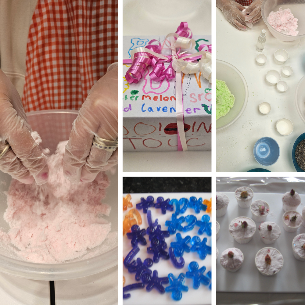 Have fun making your own handmade bath and body treat