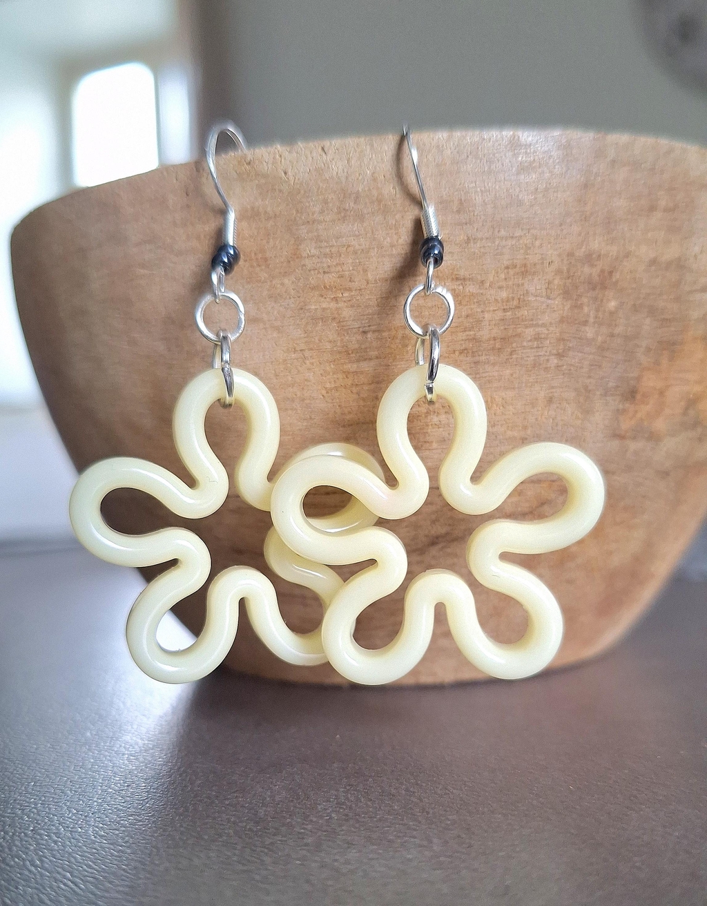 Boucles d'oreilles Pendentifs en résine Epoxy