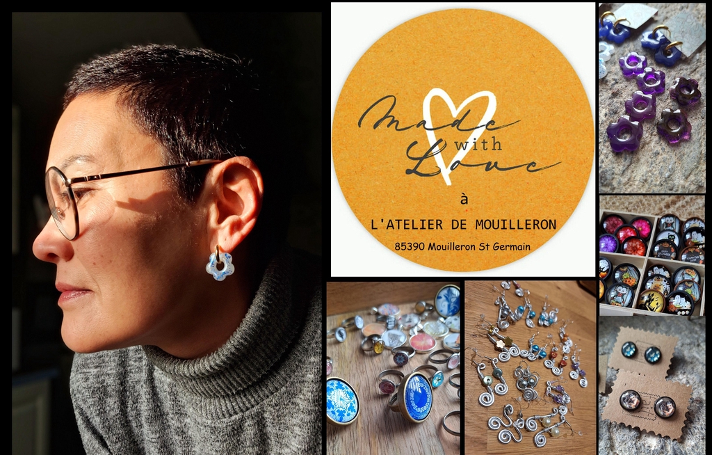 Quel plaisir de vous accueillir !
Soyez les bienvenus dans mon atelier situé en Vendée.
Sandrine