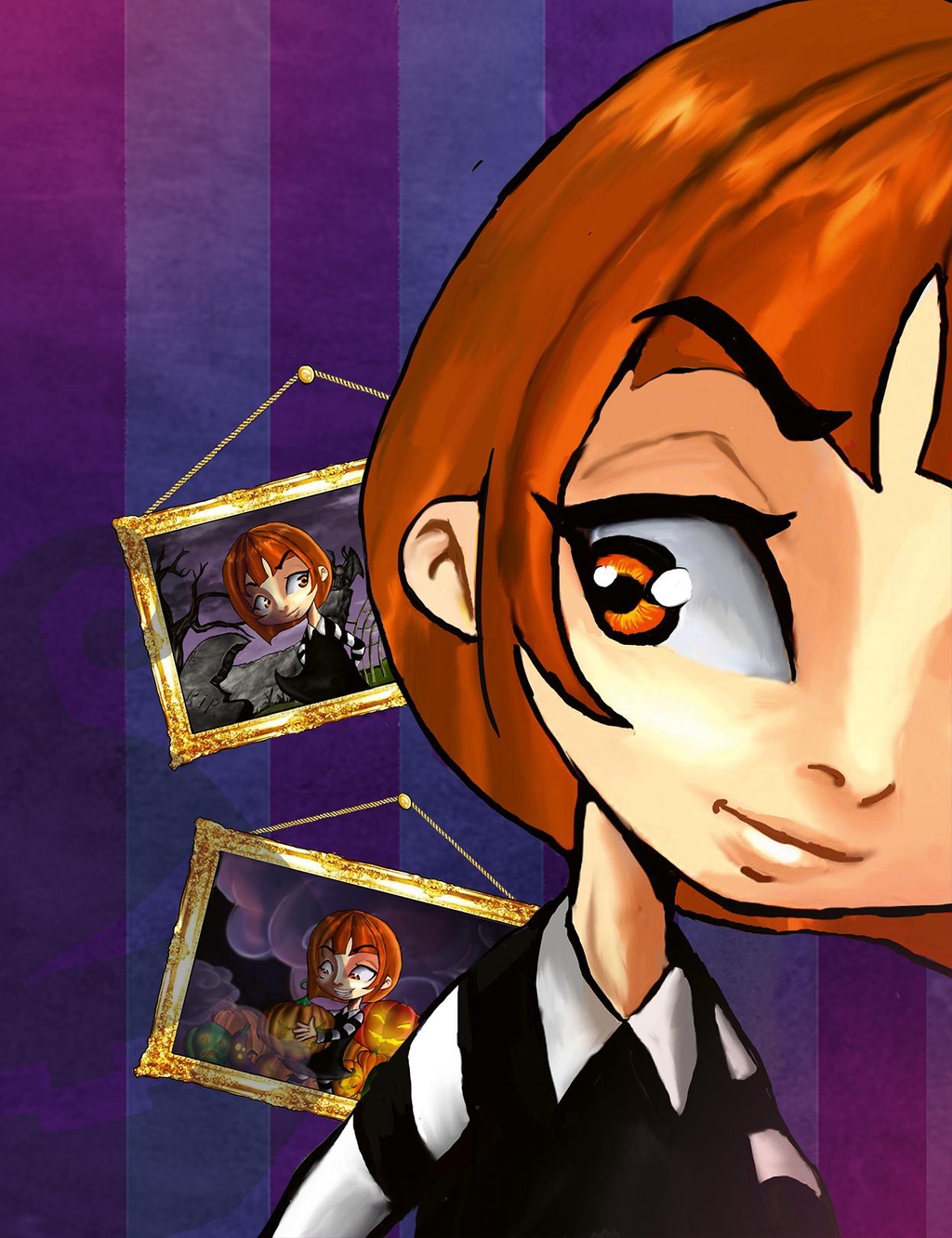 La bande-dessinée Sally Pumpkins est disponible sur ce site.
