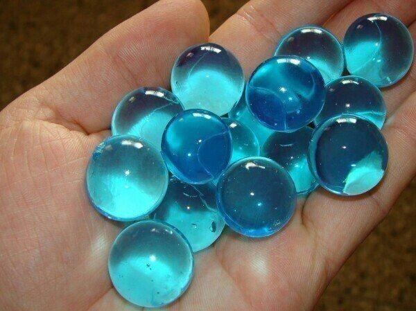 Colliers • pierres en verre