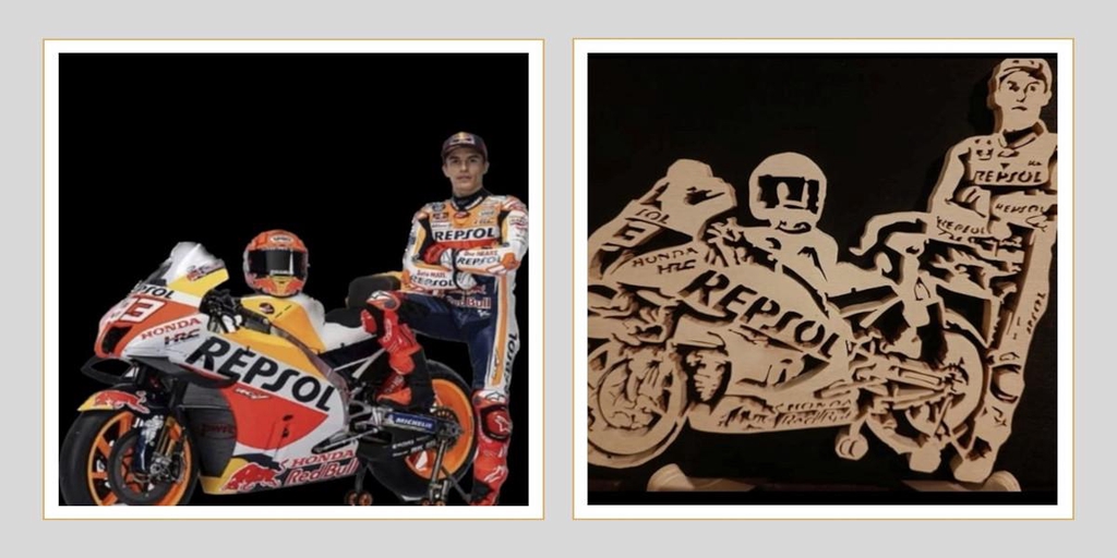 De la photo au portrait en bois