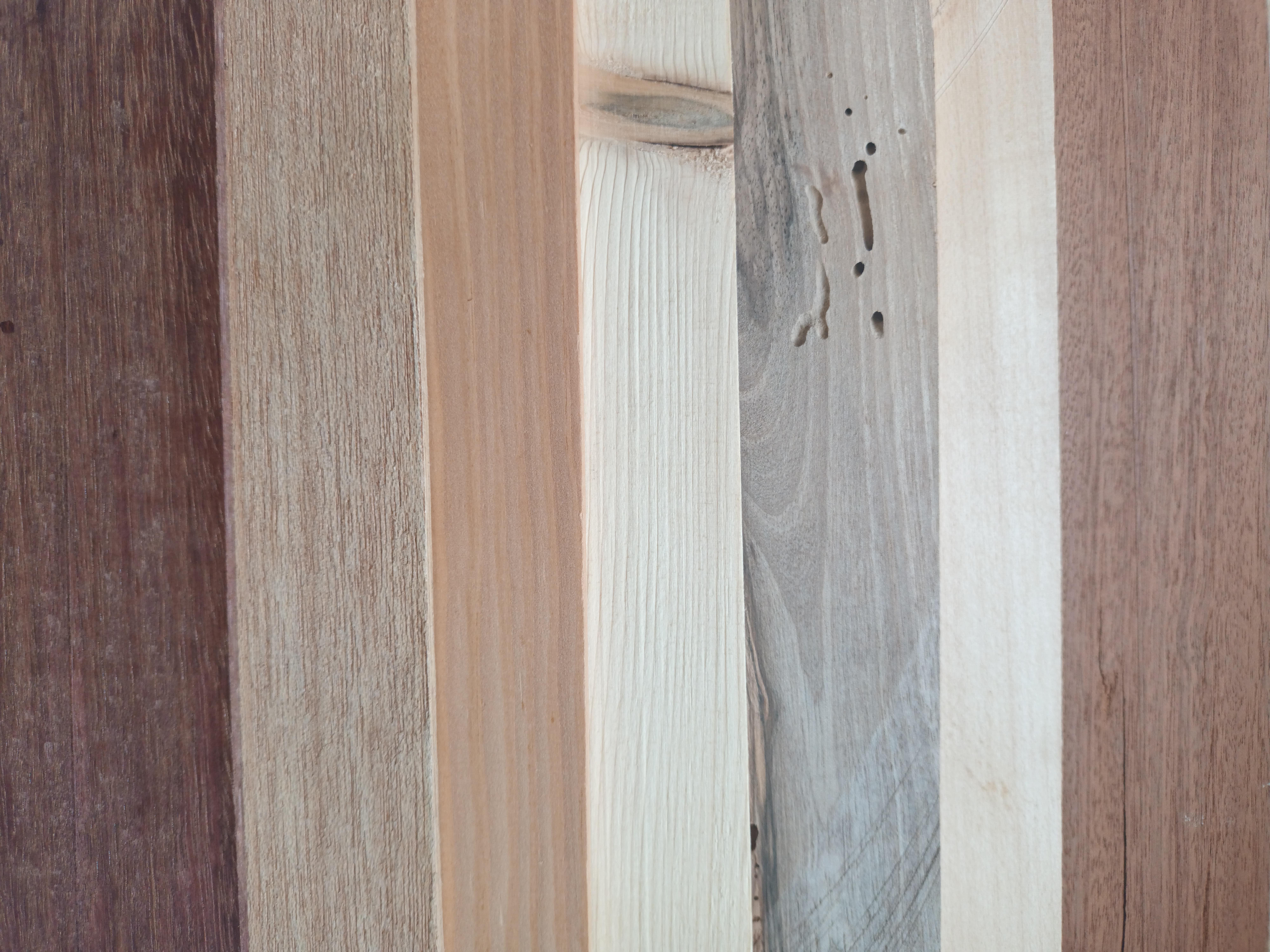 Essence de bois, bois de récupération, bijoux en bois fait main, isere