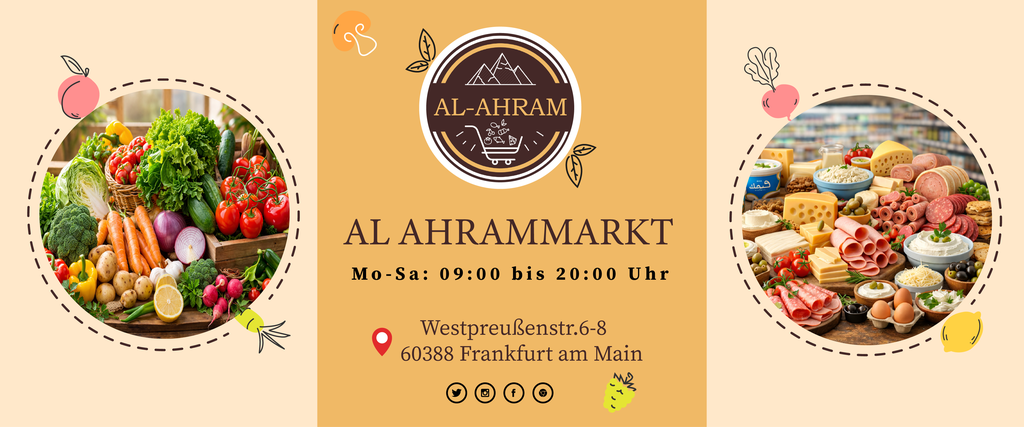  الأهرام ماركت…كل ما تتمناه في مكان واحد
جبنة رومي بسطرمة لانشون مش وجبنة بيضا عبورلاند ولا جرين فسيخ ورنجة وعيش مصري 