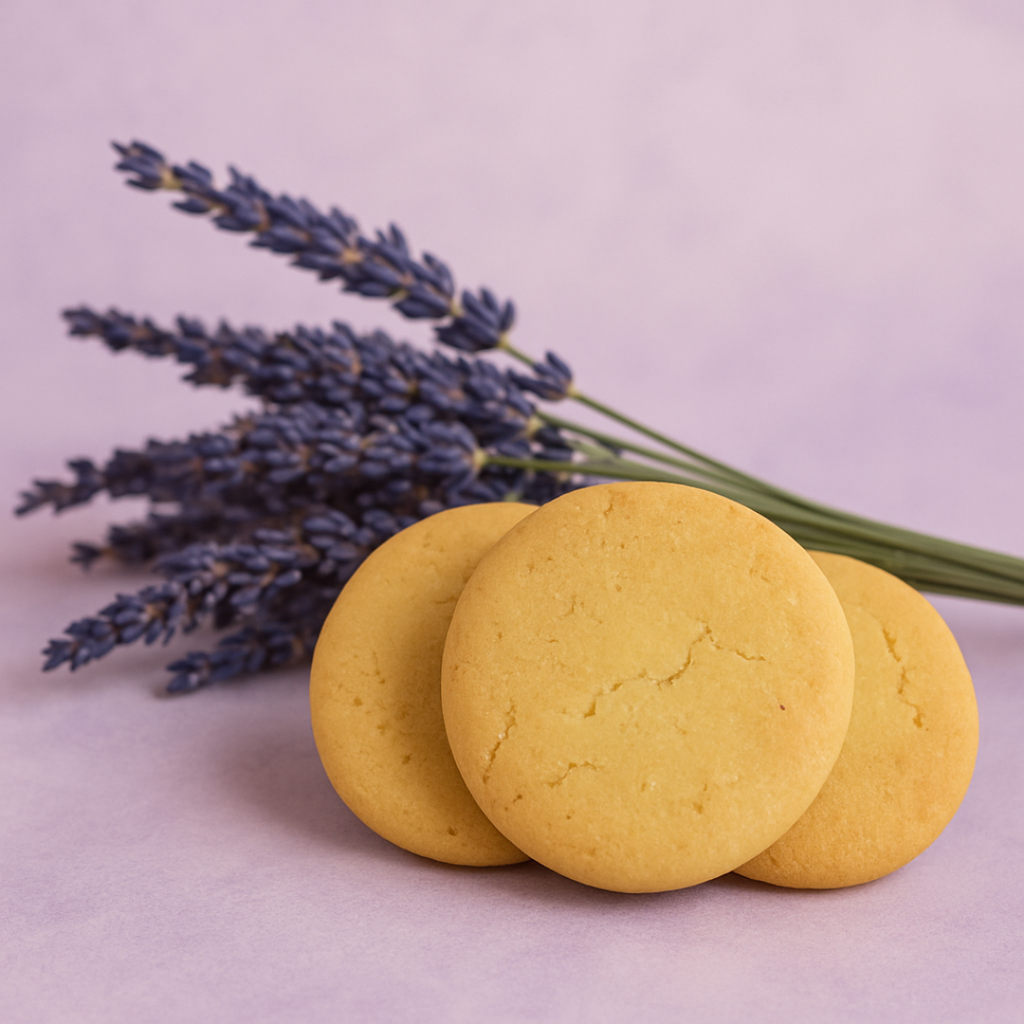 biscotti alla lavanda