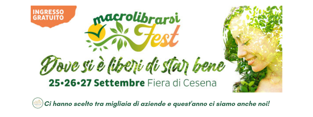 Macrolibrarsi fest, benessere, olismo, naturaromatica a Mcrolibrarsi Fest