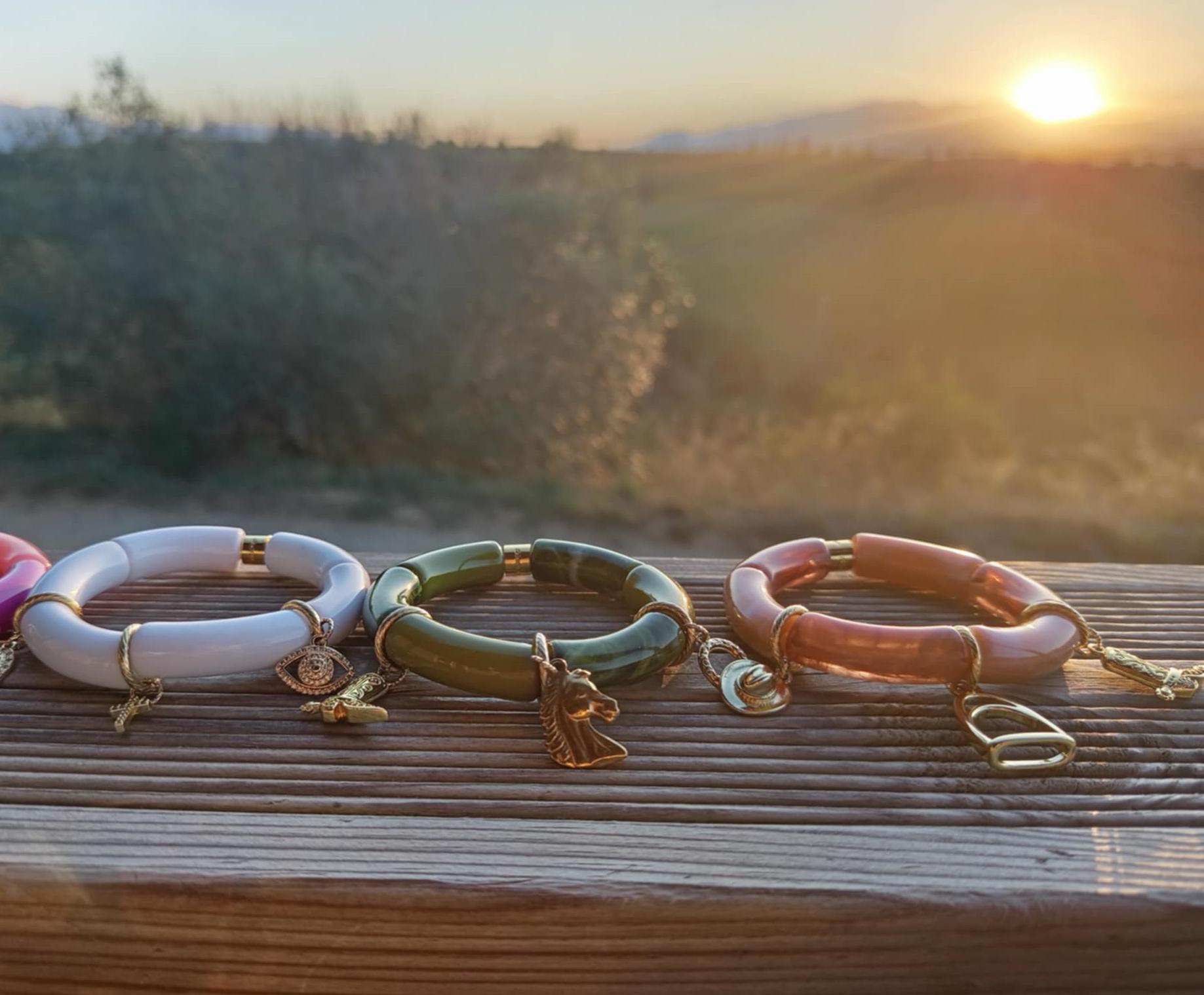 Bracelet tube Camargue
