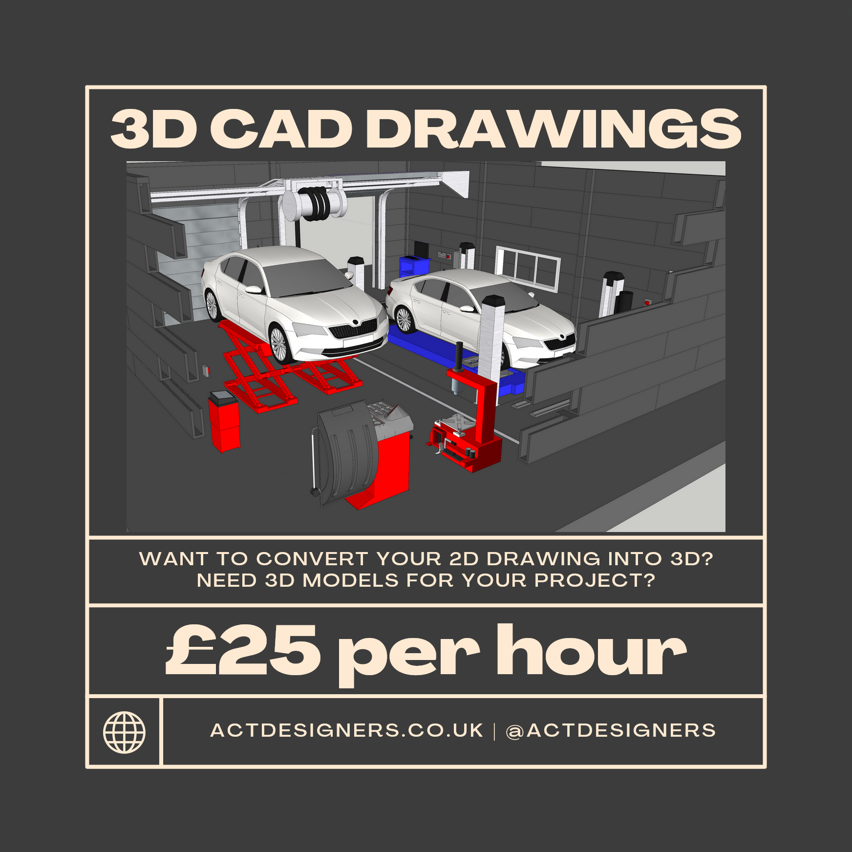 3D CAD Drawings