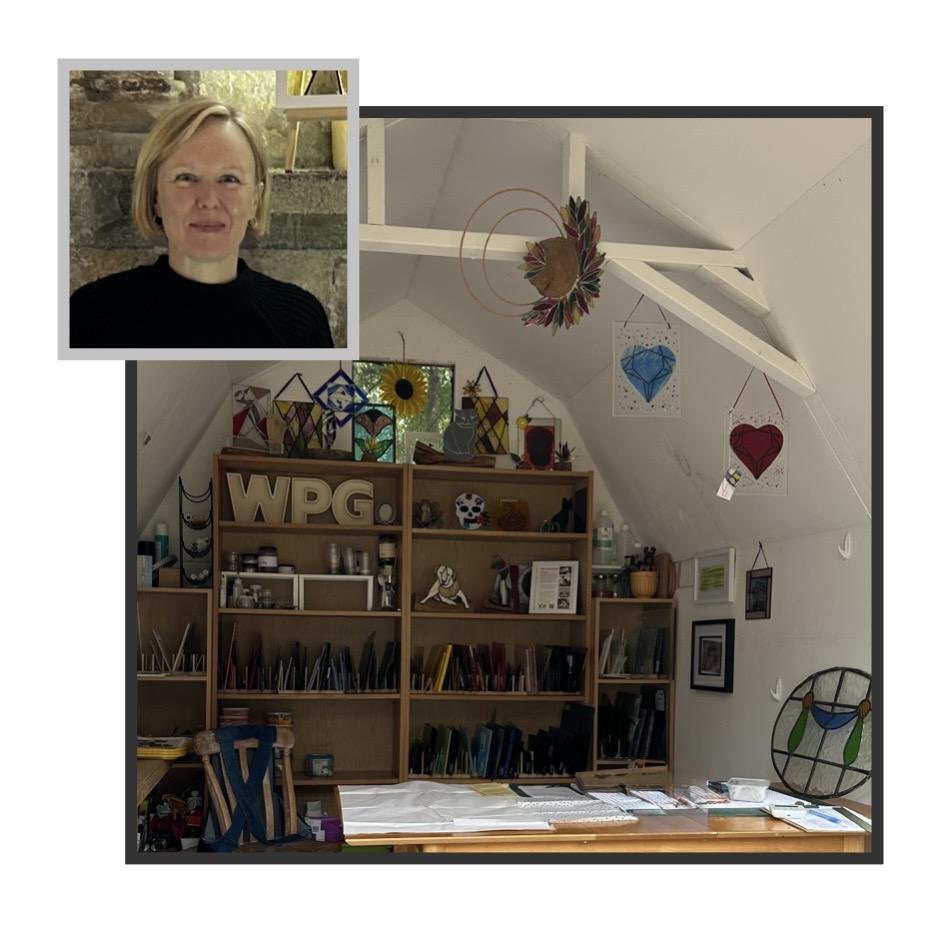 Woodpecker Glass Workshop and Studio in rural North Hampshire, UK 