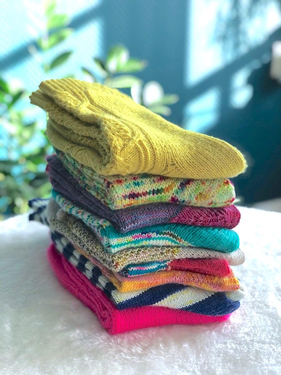 Laine à chaussettes