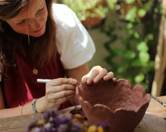 atelier de poterie diy pot de fleur dans la drome
