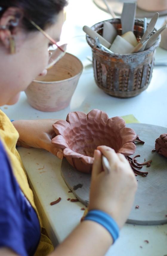 atelier poterie modelage drome