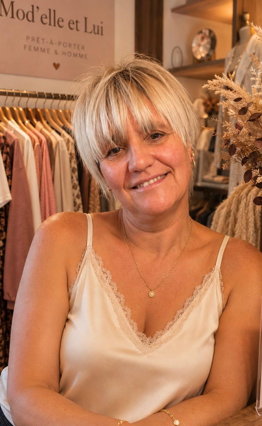 Une boutique indépendante où chaque collection est sélectionnée avec passion par Laurence.