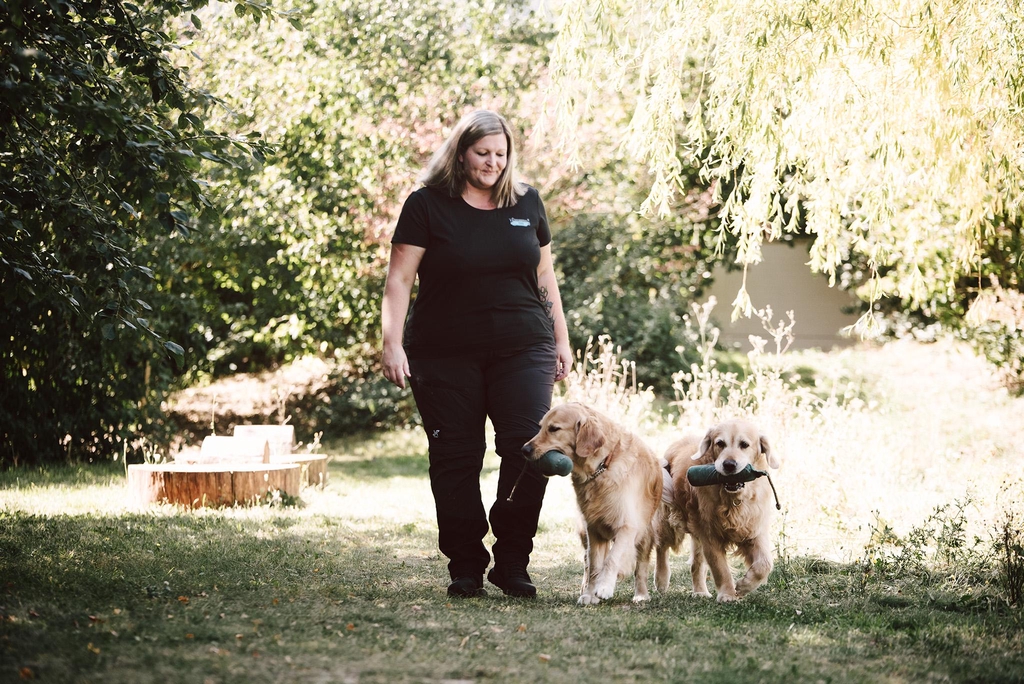 Alex mit Pelle und Paul