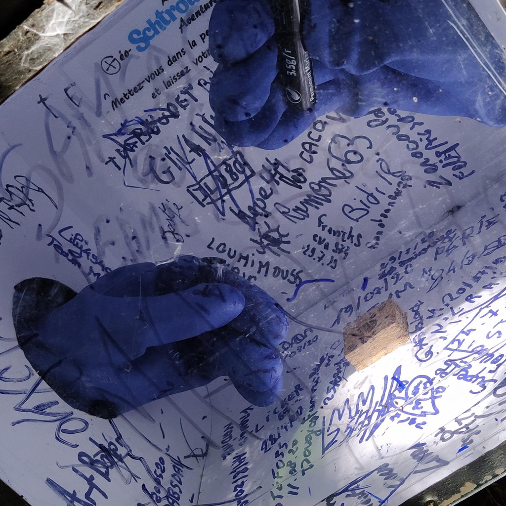 Géocache originale en région Rhones-Alpes