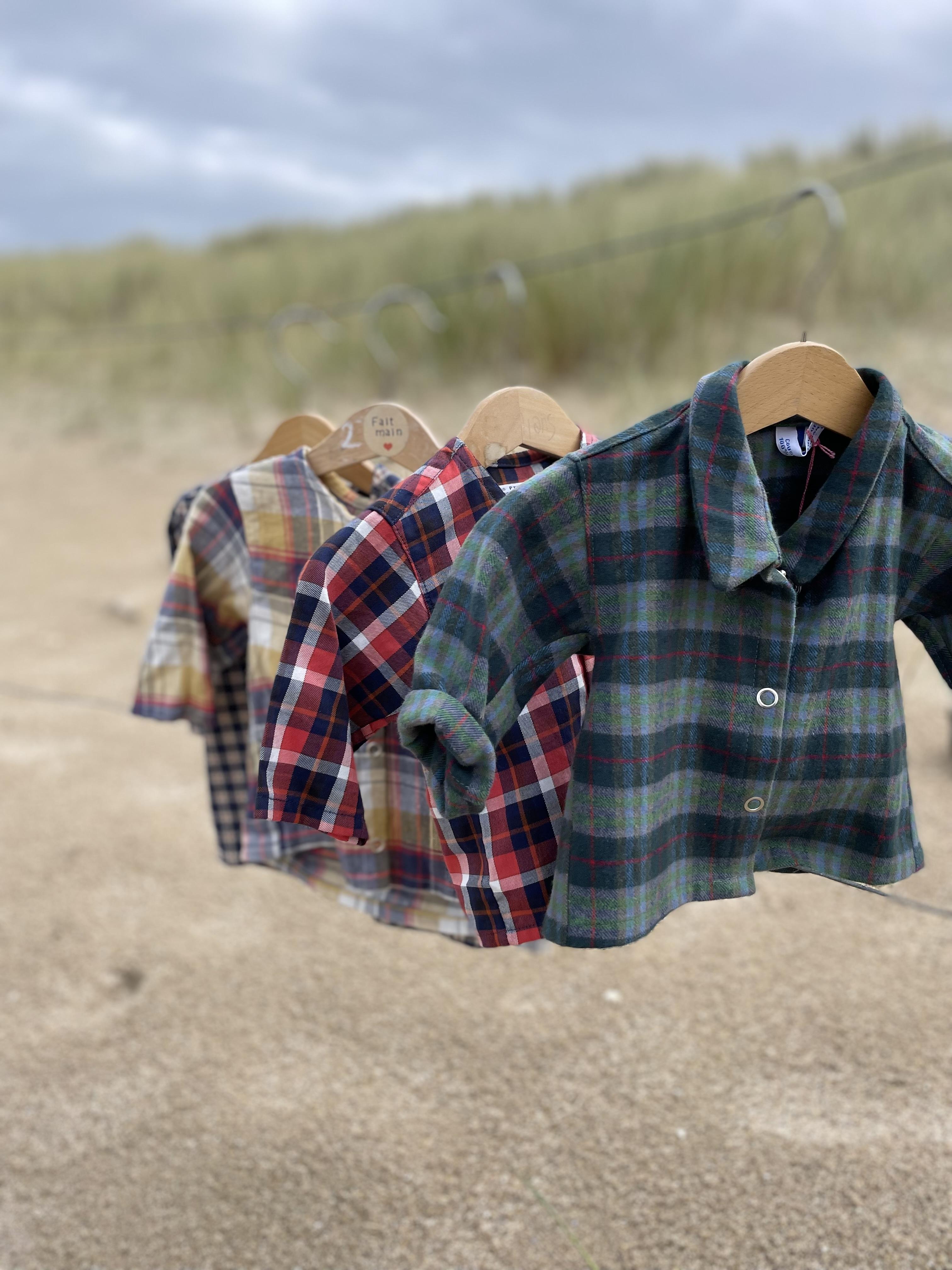 Chemise flanelle 100% coton