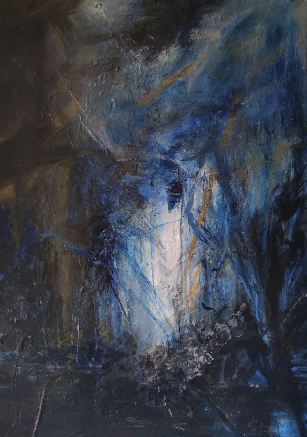 Oeuvres Olivia Freyier artiste peintre abstrait expressionniste contemporain, peinture originale d'art abstrait