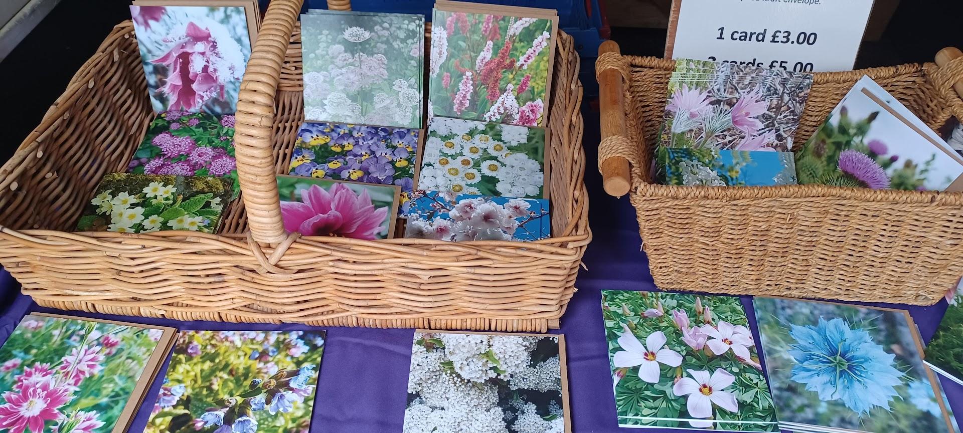Greetings cards flowers
