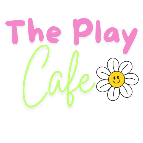 (Neon Pink) The Play (Neon Green) Cafè daisy Logo 