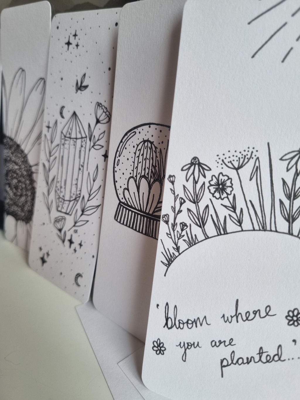 Claires Doodles Studio.
North west based floral & botanical artist.
Specialising in both hand drawn & digital art.
Floral tattoo designs, business logos, greeting cards, stationery, handpainted gifts, wedding stationery & more.