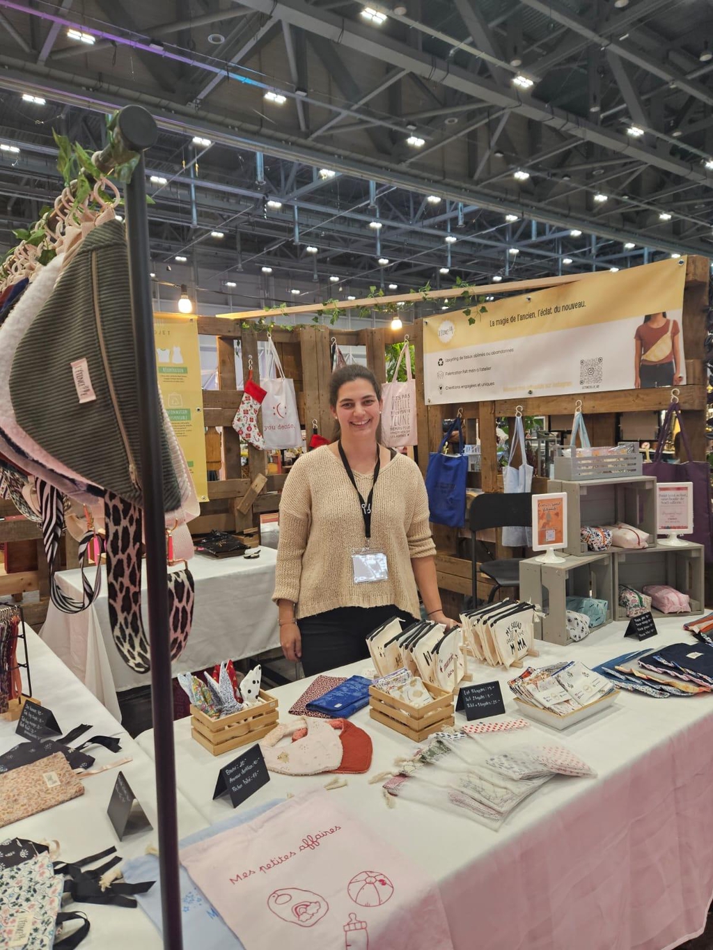 L'étincelle Créative, revalorisation de tissus