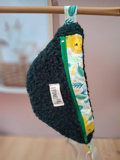 Sacs banane enfants en tissus upcyclés