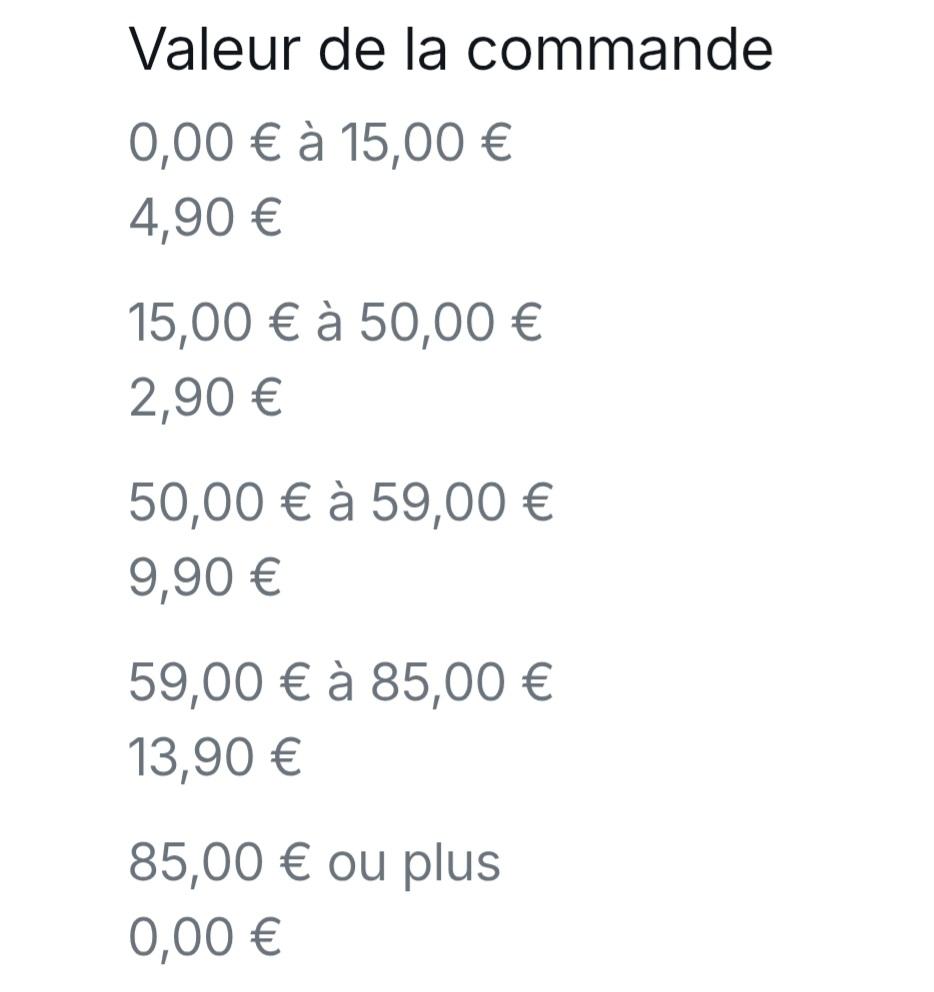 Tarifs mondial relay et point relais chez Poil&caille