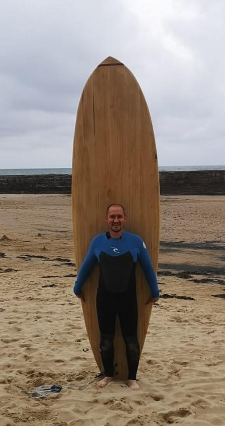 Hi, my name is Craig and my family and I founded North Pier Boards. We started this venture so we could create beautifully handcrafted and sustainable Stand Up Paddle Boards. What started as a hobby has now turned into something much greater. We are based in North Shields and work from a small 2-person workshop. We love every minute we are in the workshop. We can't wait to hear from you.