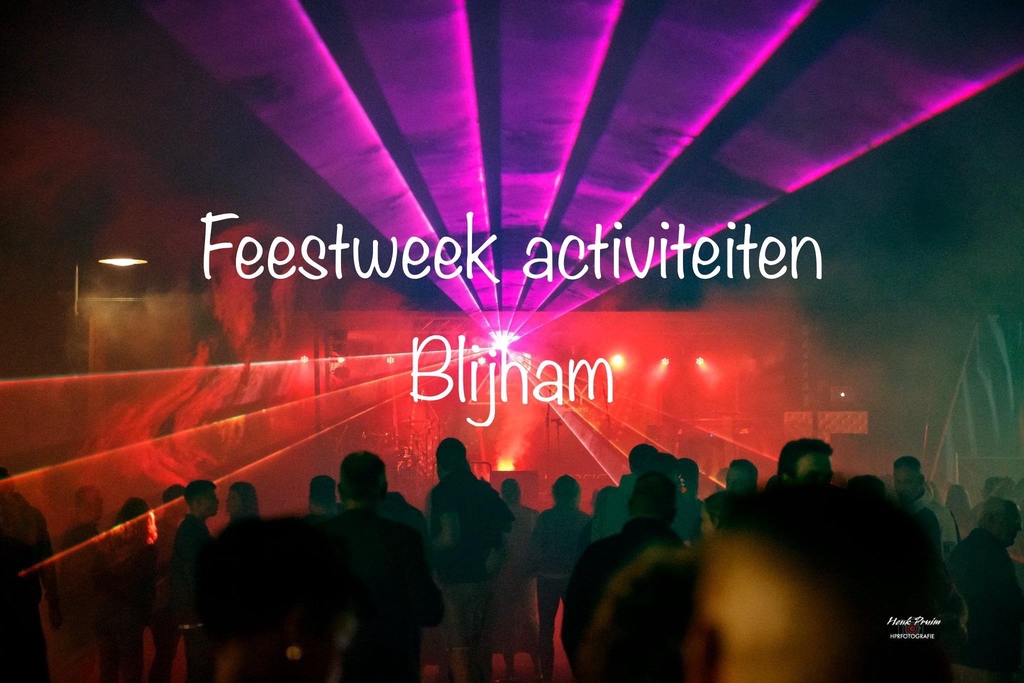 Feestweek activiteiten Blijham