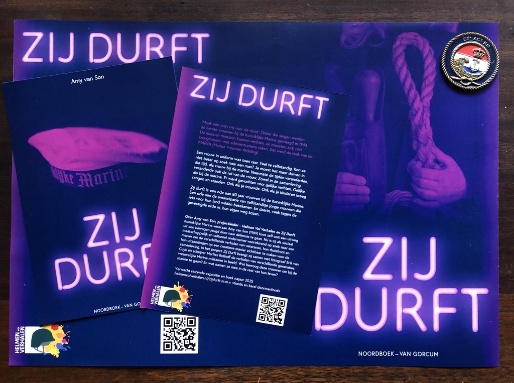 Zij Durft 80 jaar vrouwen bij de Koninklijke Marine - Amy van Son