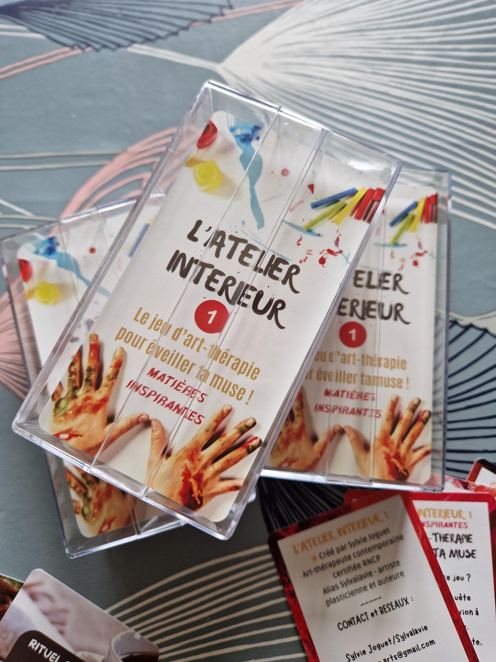 Boîte de jeu d'art-thérapie L'ATELIER INTÉRIEUR 