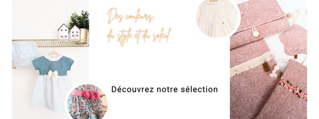 La ligne Vanille & Coco est l'élégance enfantine alliant pureté et douceur. 