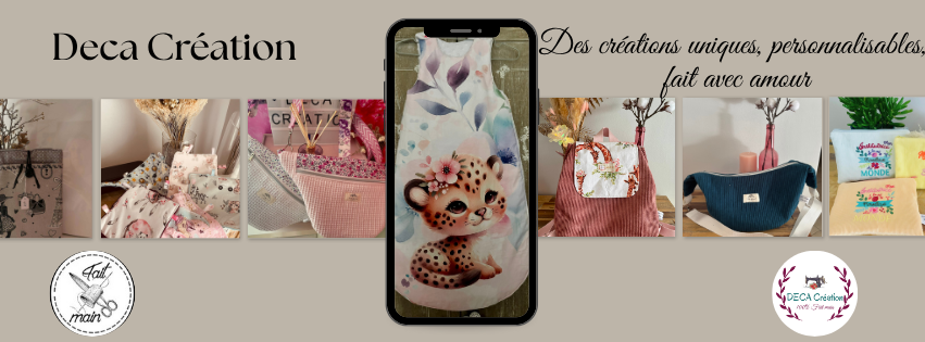 Créations personnalisées 100% fait maison 