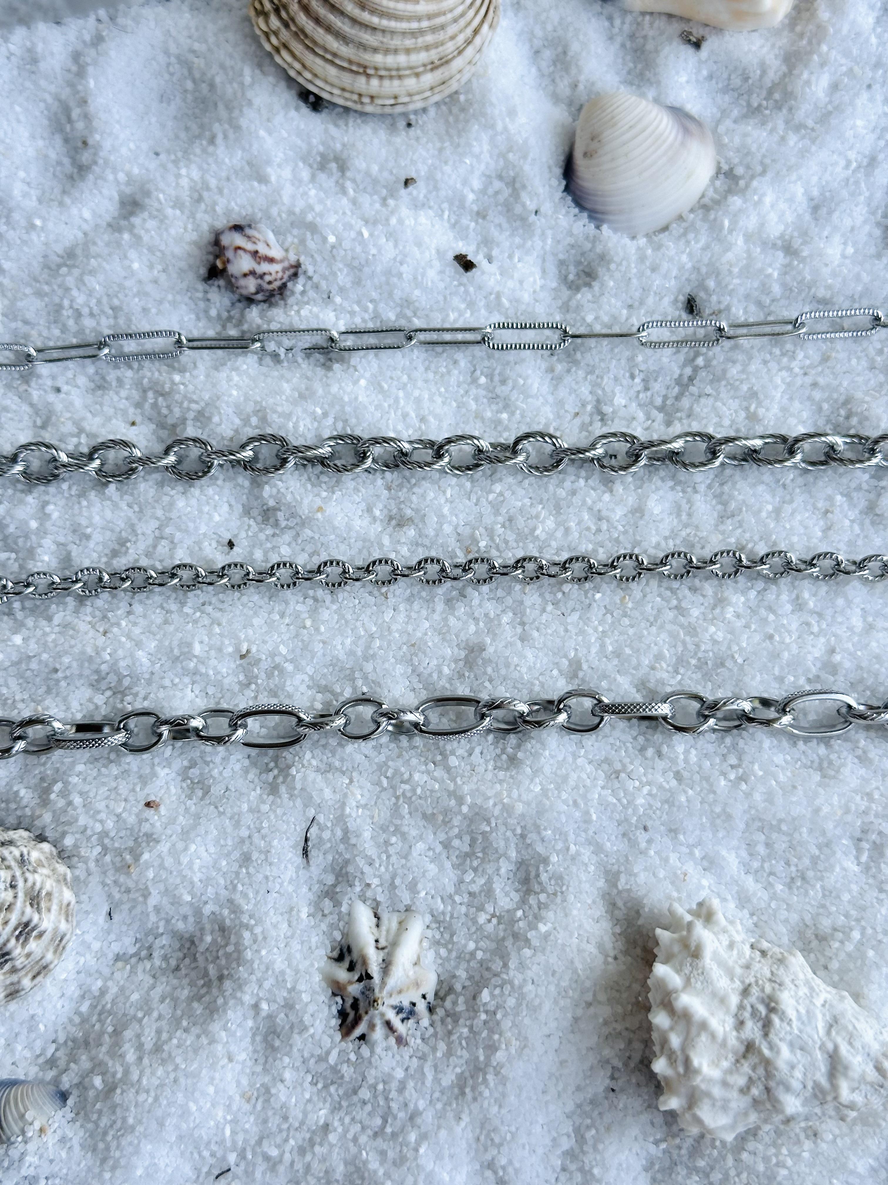 Chaines Argentées Colliers