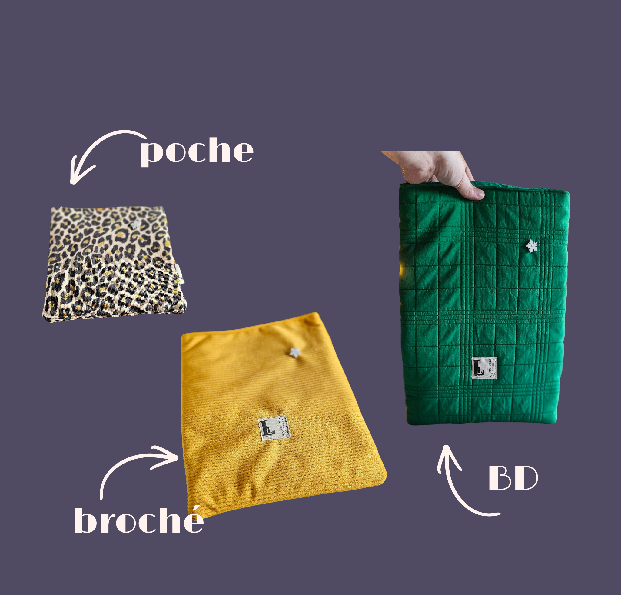 Pochette pour livres