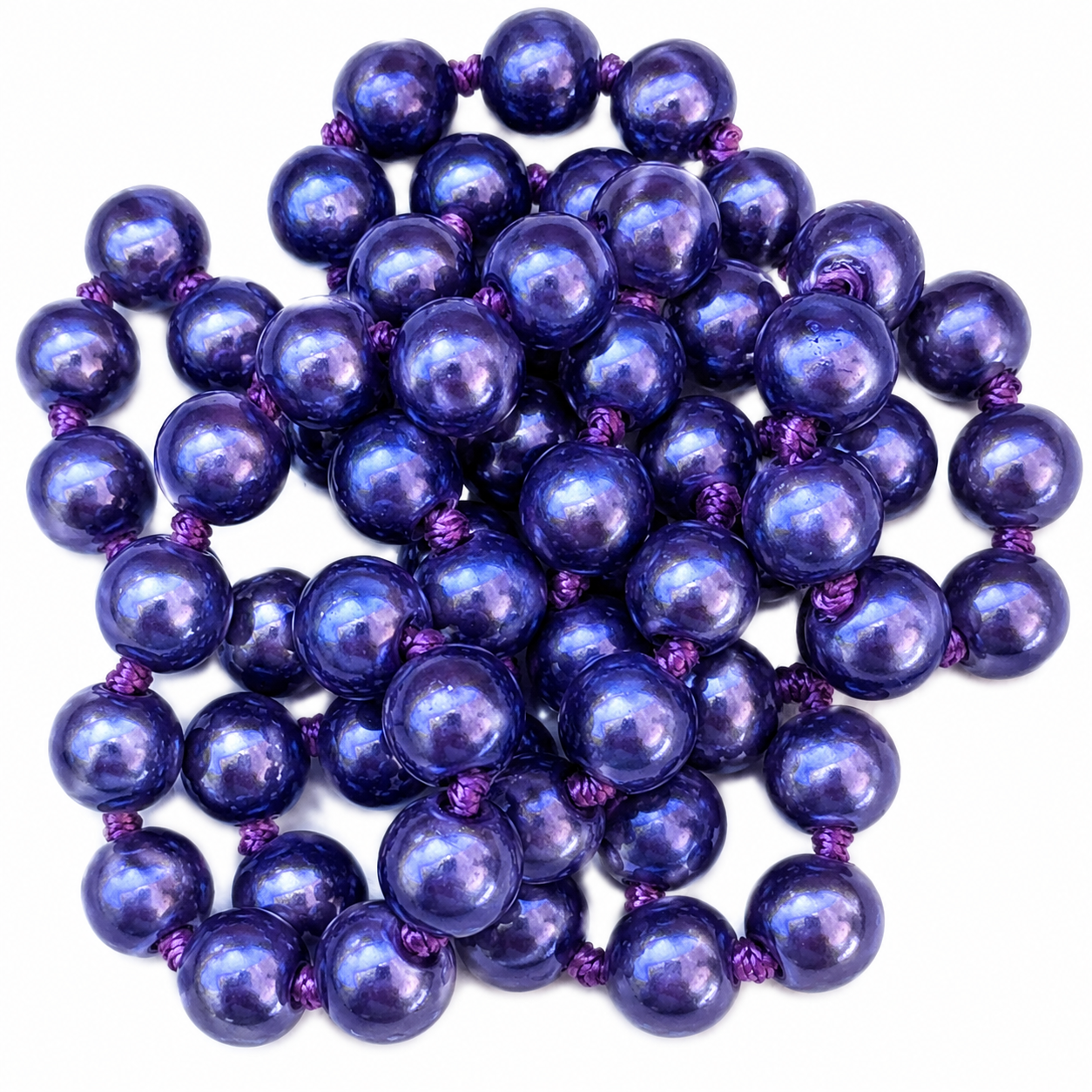 Glitter Bleu violet