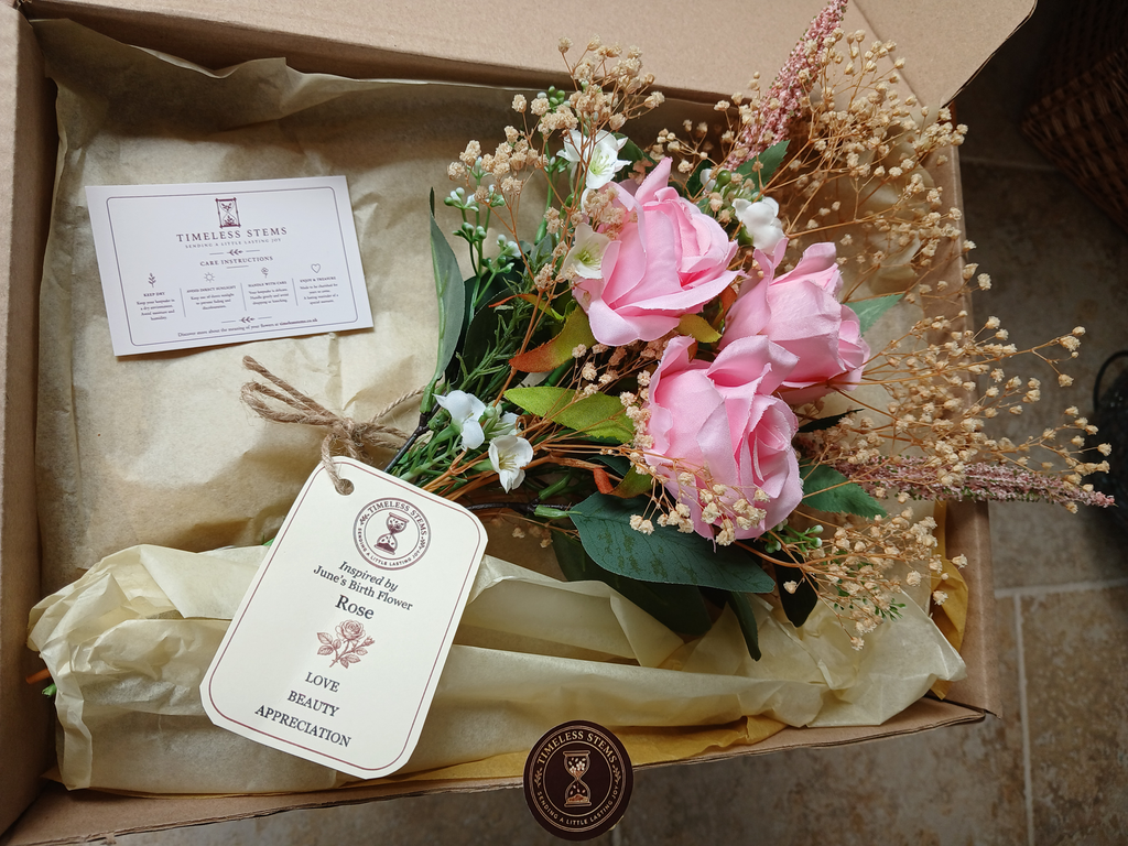 Thoughtful Birth Flower Posies Delivered by Post